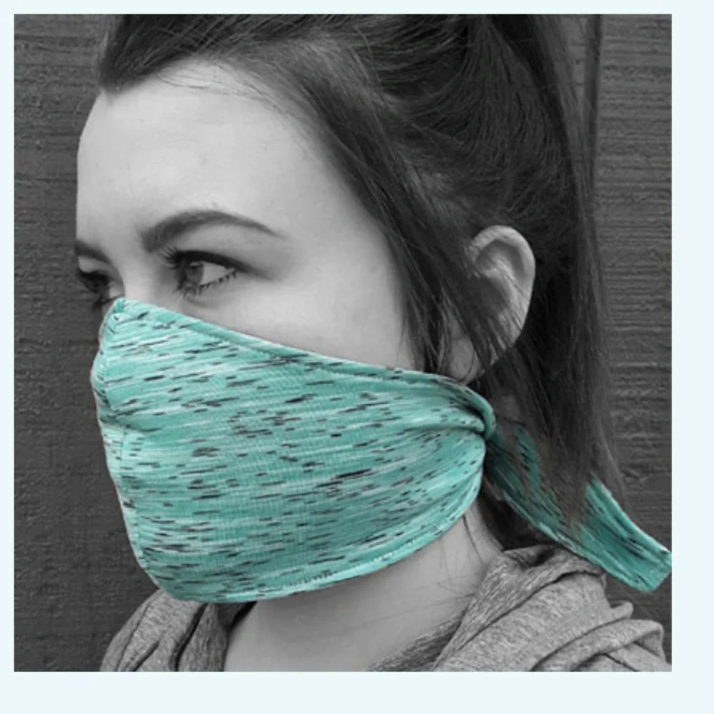 Bondi Band Tie Back Wicking Face Masks Pack of 2